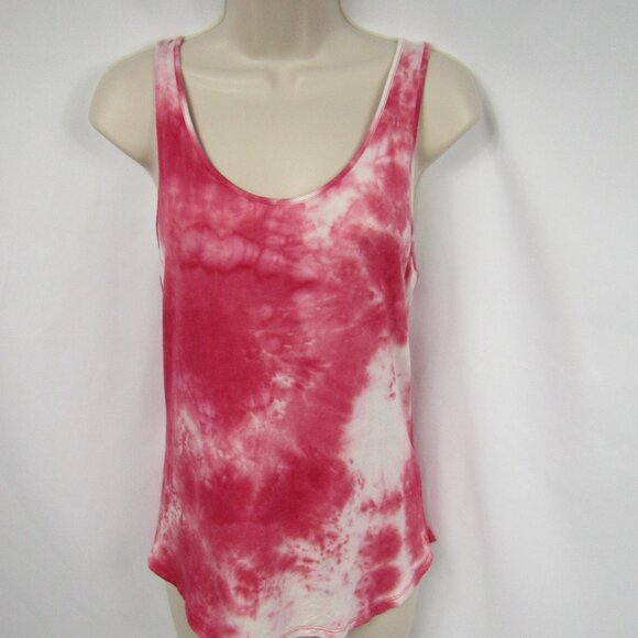 Impressions Tops - Impressions | Women's | M | Tye Dye | Pink & White | Tank Top